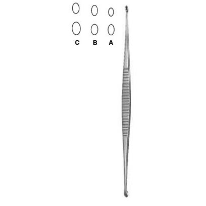 Bone Curette, double-ended